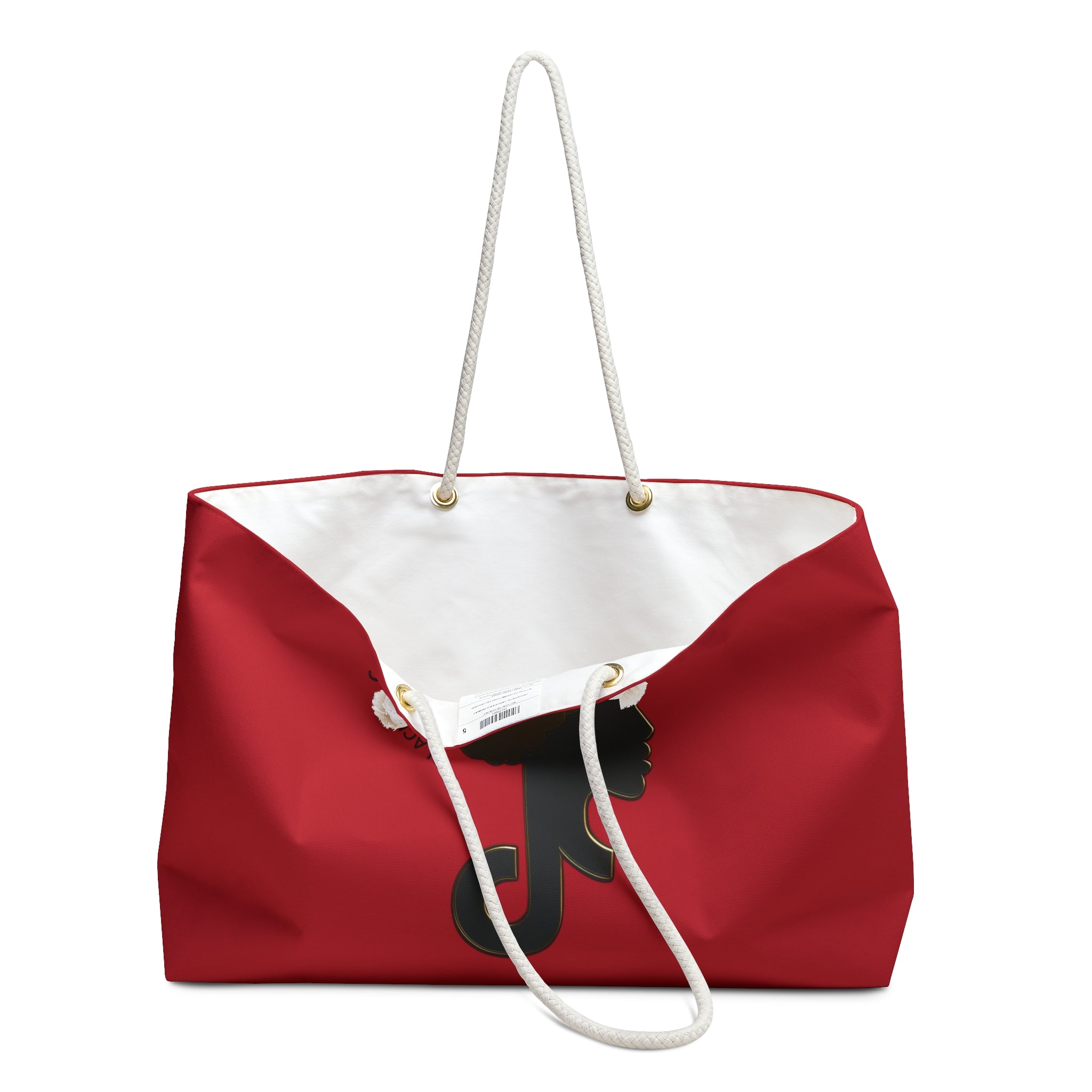 Weekender Tote Bag (red)