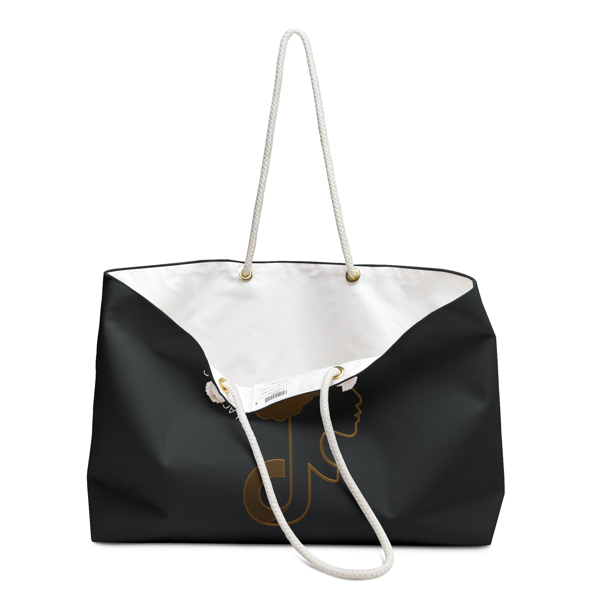 Weekender Tote Bag (black)