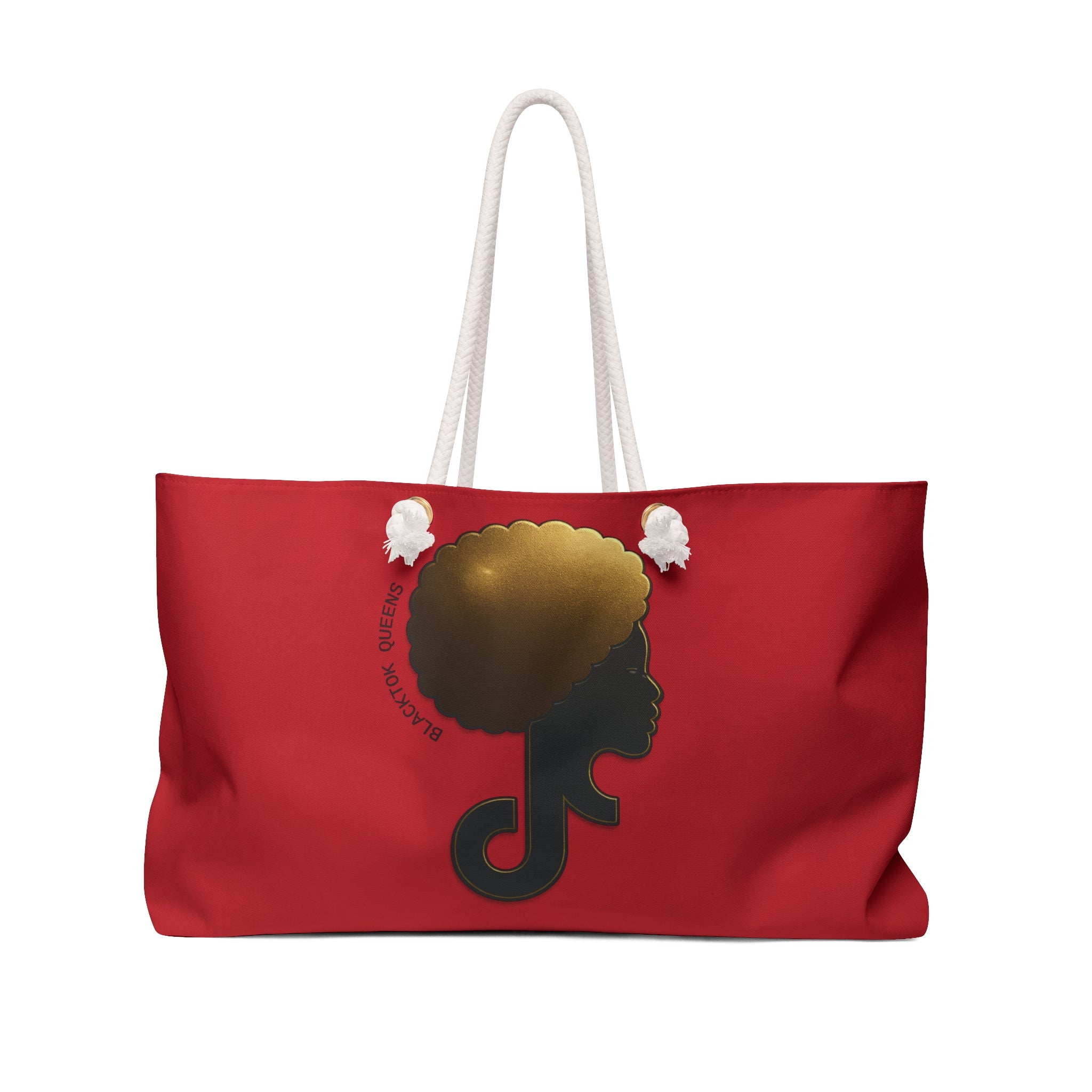 Weekender Tote Bag (red)