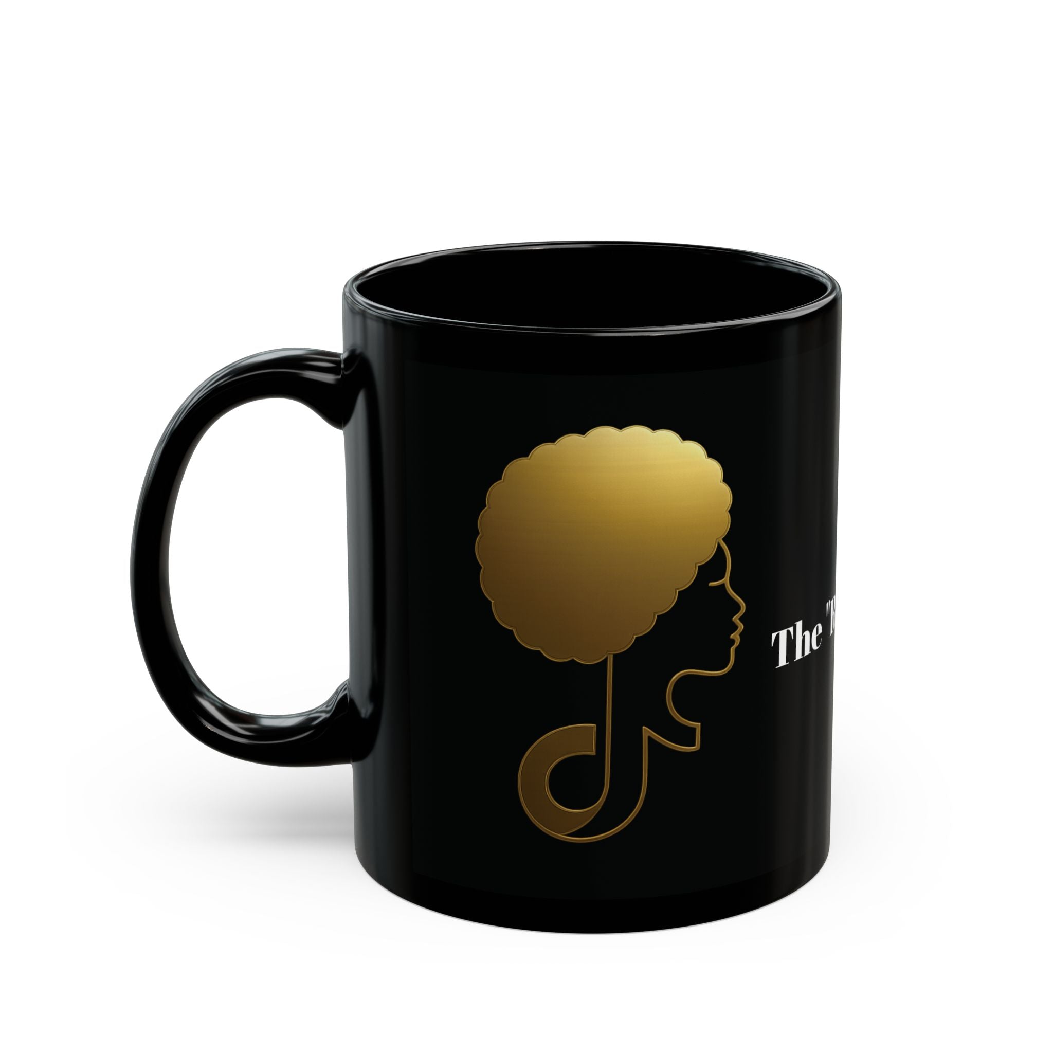 Caffeine: The 'Real' Content Creator 11 oz. Mug (black)