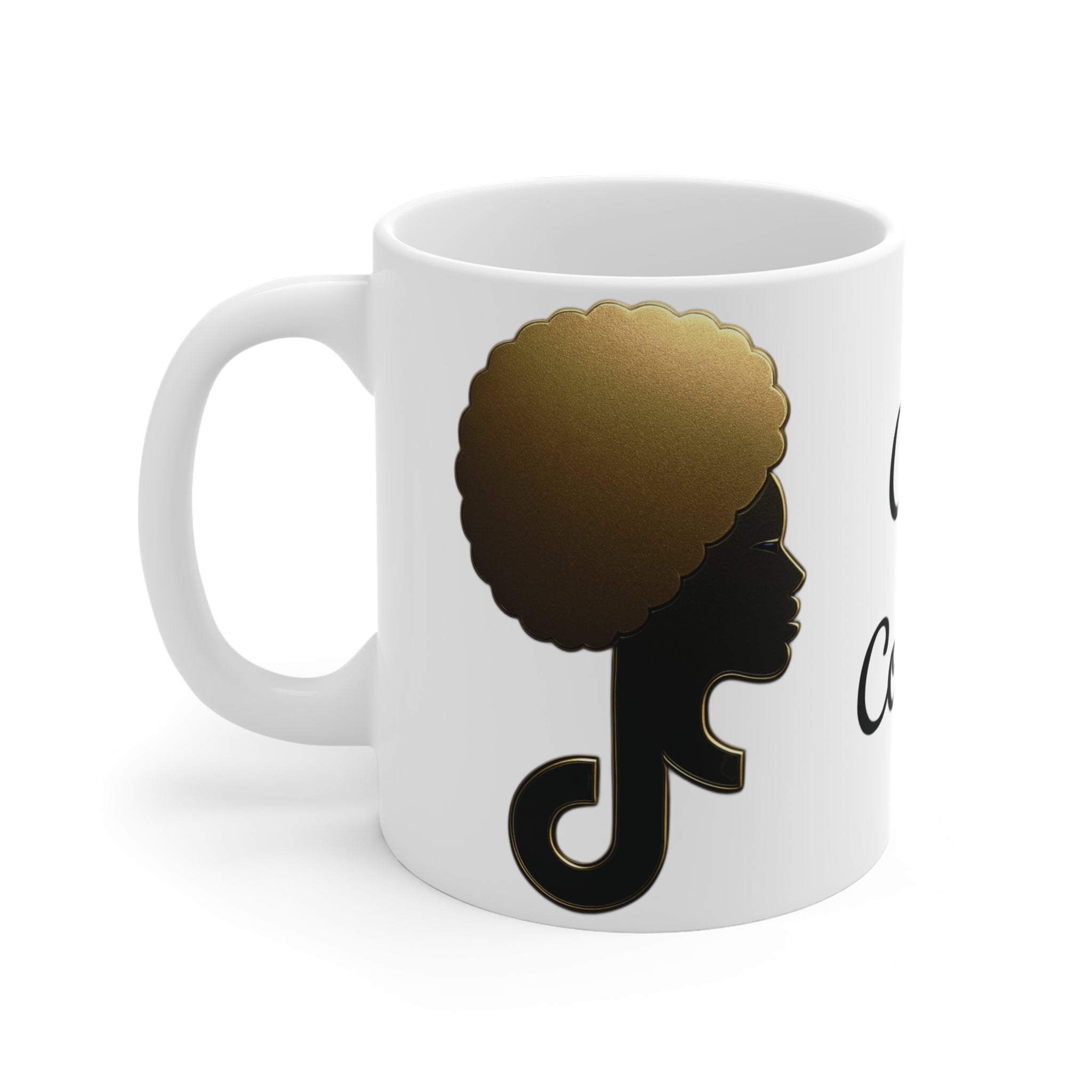 Coffee First, Contentment Later 11 oz. Mug (white)